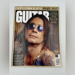 GUITAR‎ WORLD MAGAZINE | NOV 2025 | OZZY OSBOURNE 1948-2025 SHIPS FAST